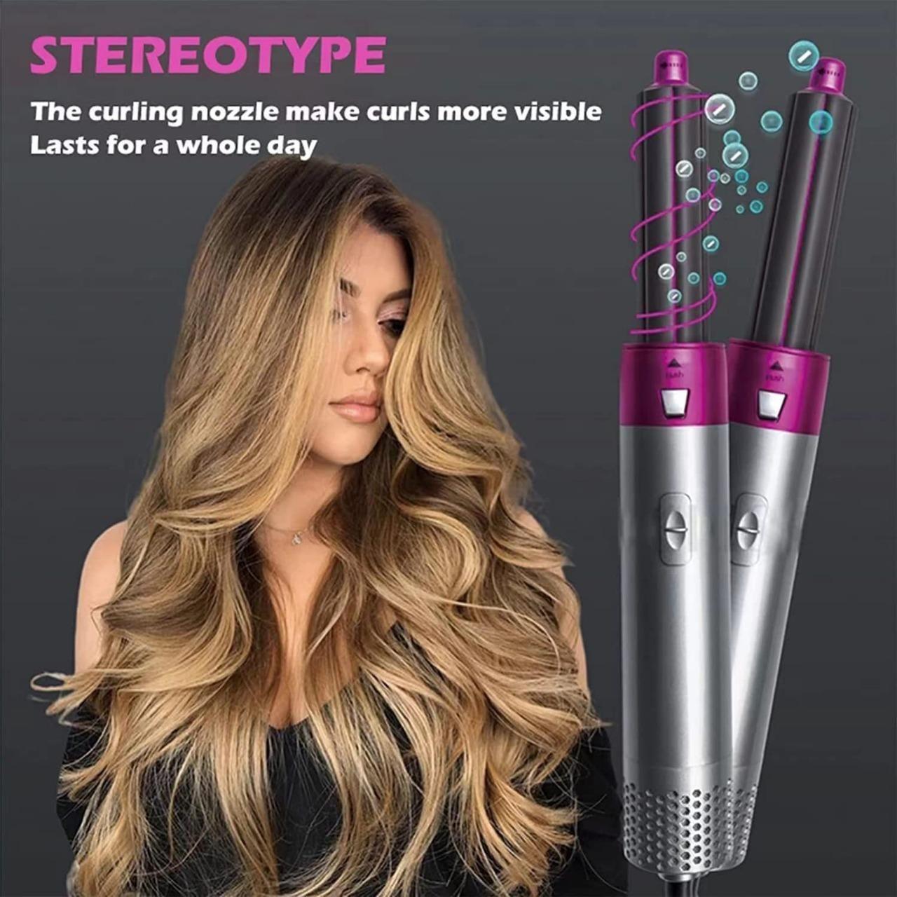 5-in-1 Multifunctional Hair Dryer & Styling Brush | Detachable Head