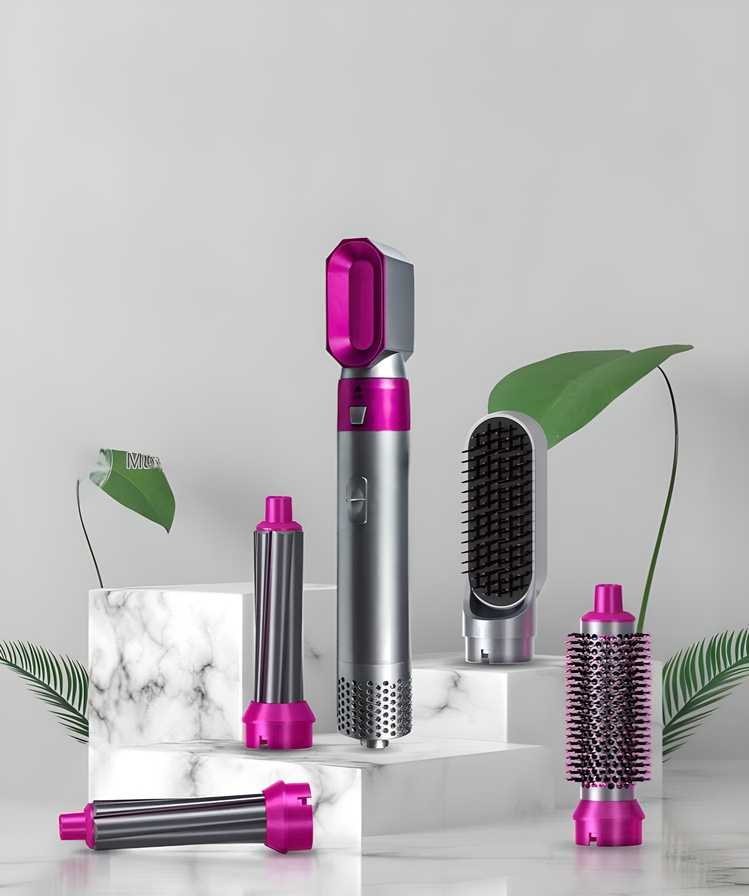5-in-1 Multifunctional Hair Dryer & Styling Brush | Detachable Head